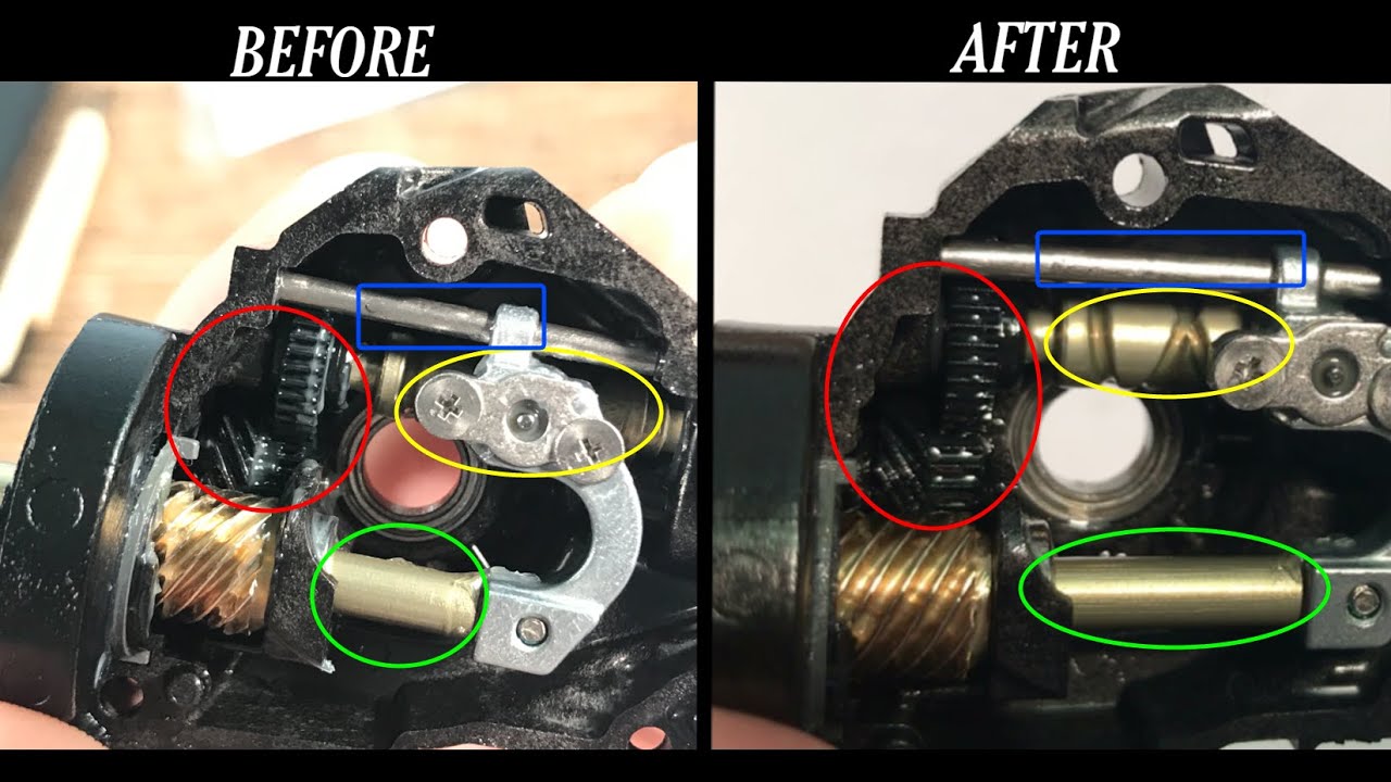 Grease in Ultralight Spinning reels - Take It Easy!