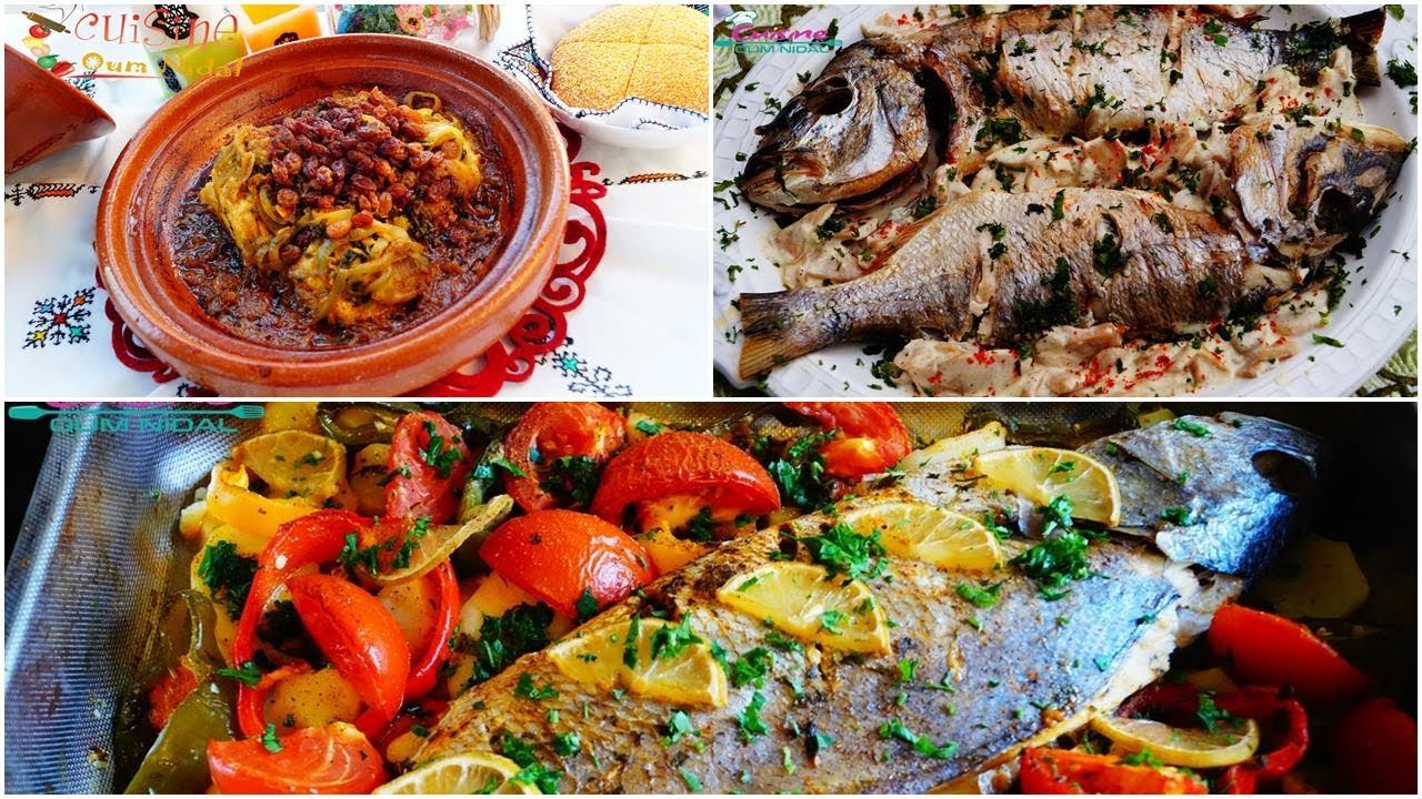 ثلاث وصفات مختلفة سريعة و لذيذة لتحضير السمك للغذاء او العشاء
