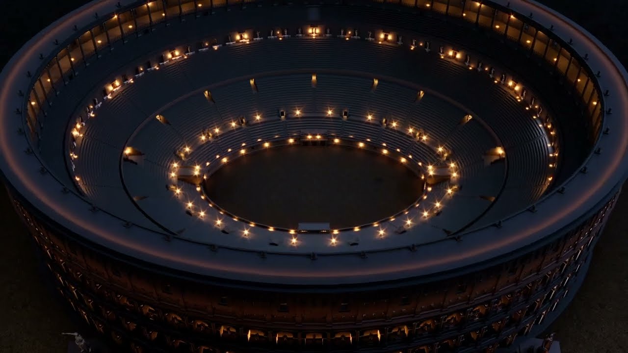 Augustus Films - Roma invicta &ldquo;Unconquered Rome&rdquo;  Le Colosseum Animation 4k