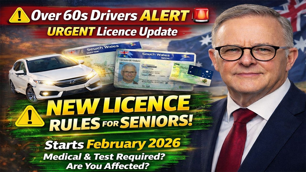 Driving After 60 in Australia | New Licence Law Explained | Tests, Renewals & Rules