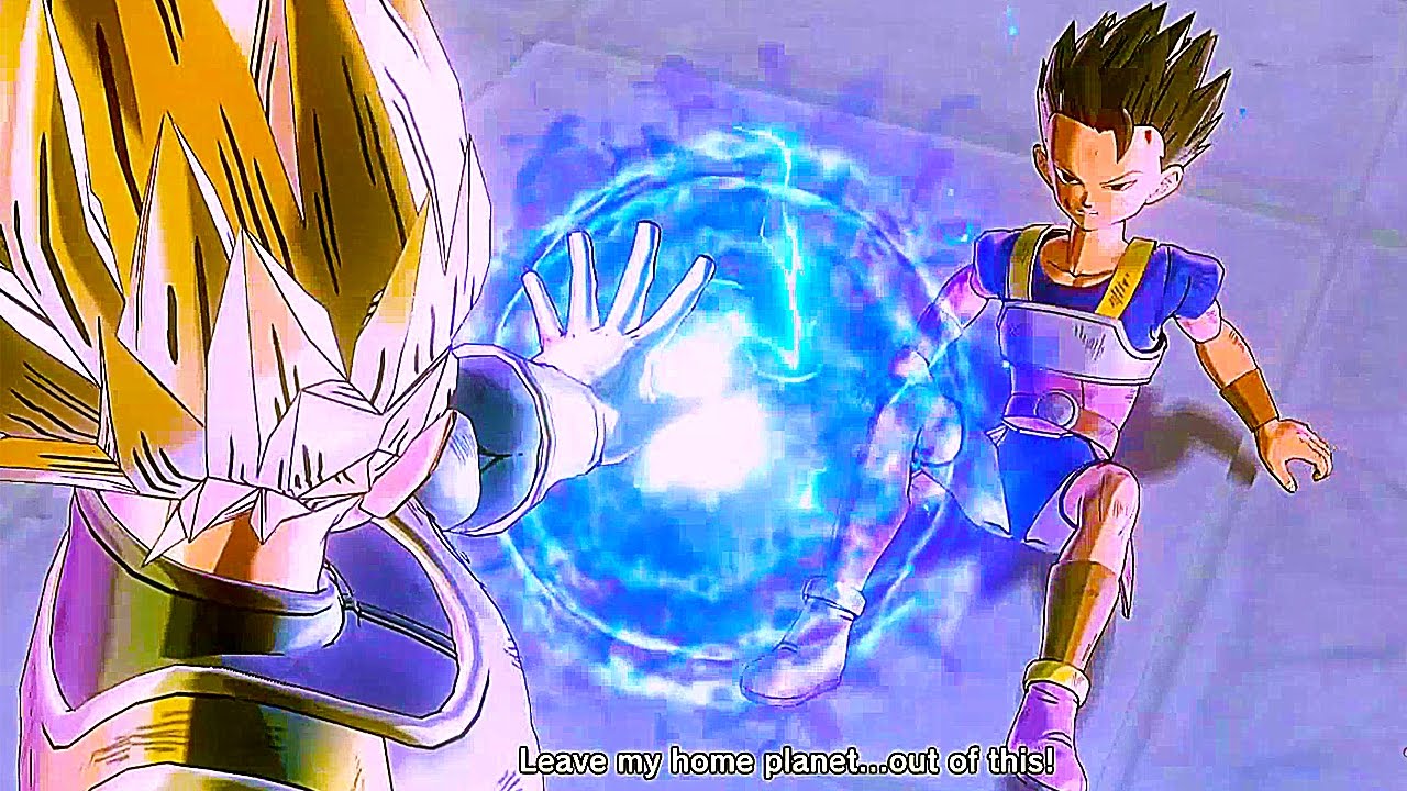 Dragon Ball XENOVERSE 2 - VEGETA Vs CABBA Story Mode Walkthrough (English Dub)