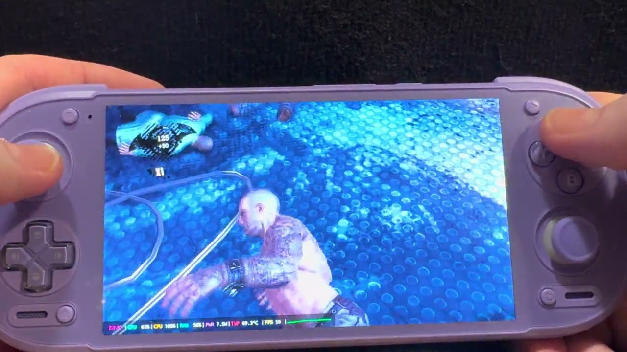 RETROID POCKET 6 PC Gameplay Batman Arkham Asylum Gamehub Steam