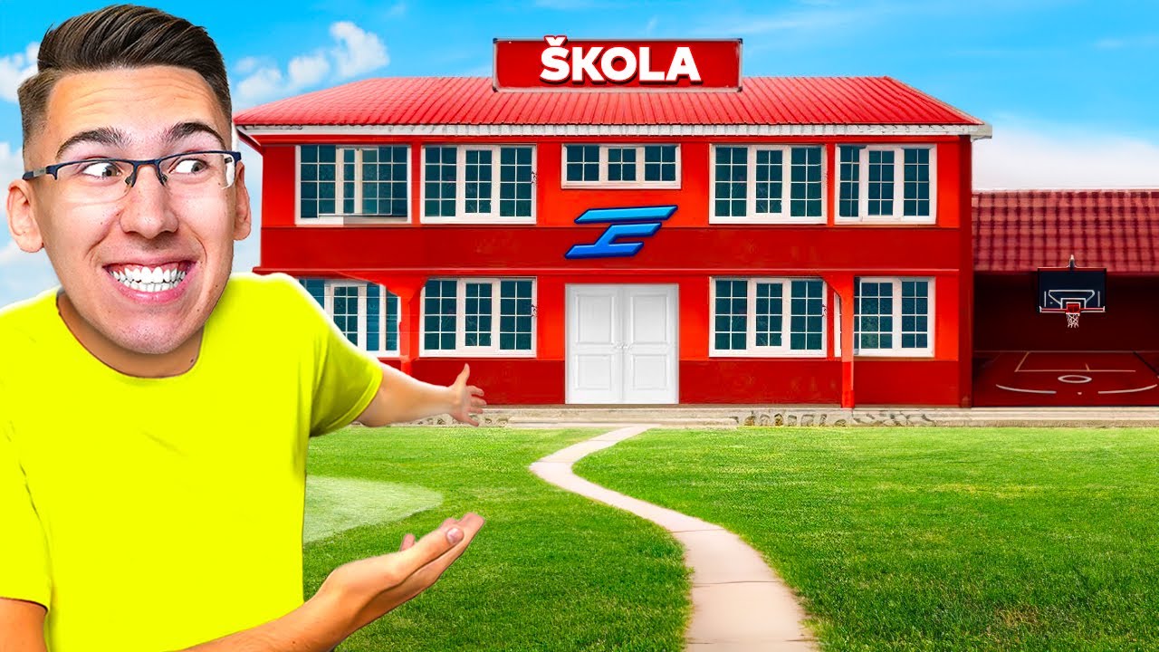 GRADIM SVOJU ŠKOLU U ROBLOXU!!