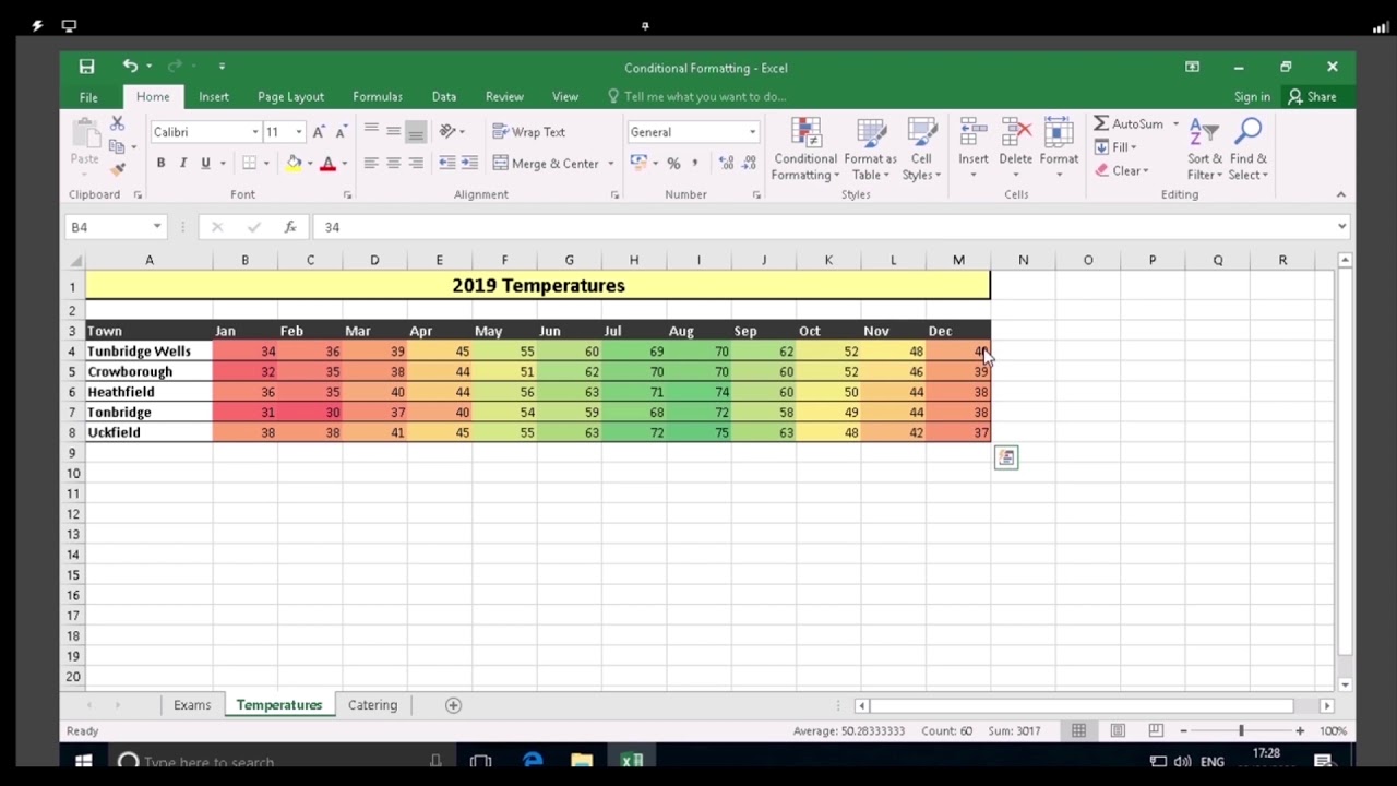 Pitman Training Excel Demo