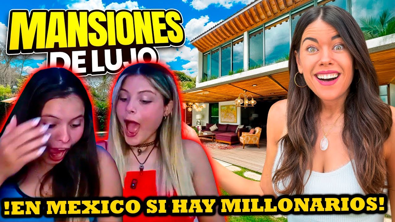 As&iacute; viven los MILLONARIOS en 🇲🇽 M&eacute;xico - CUBANAS REACCIONAN