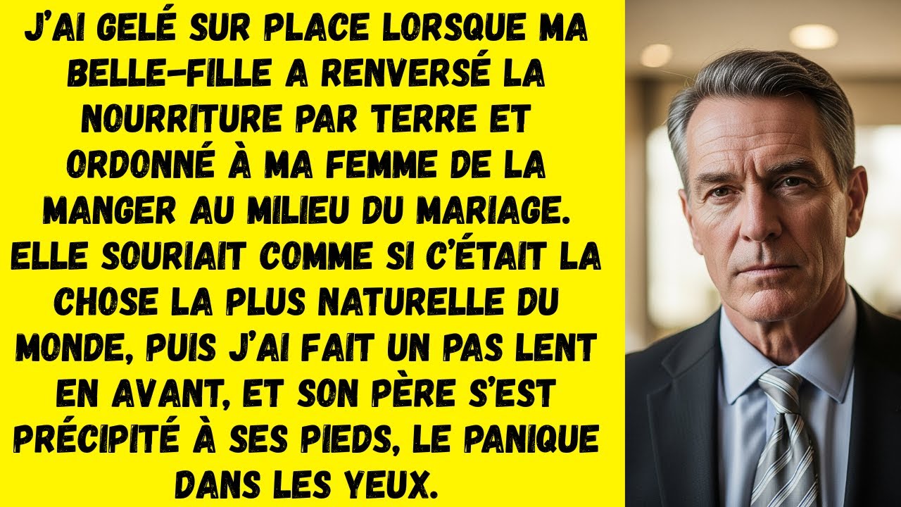 Ma Belle-Fille A Jeté De La Nourriture Par Terre Et A Forcé Ma Femme À La Manger Pendant Le Mariage.