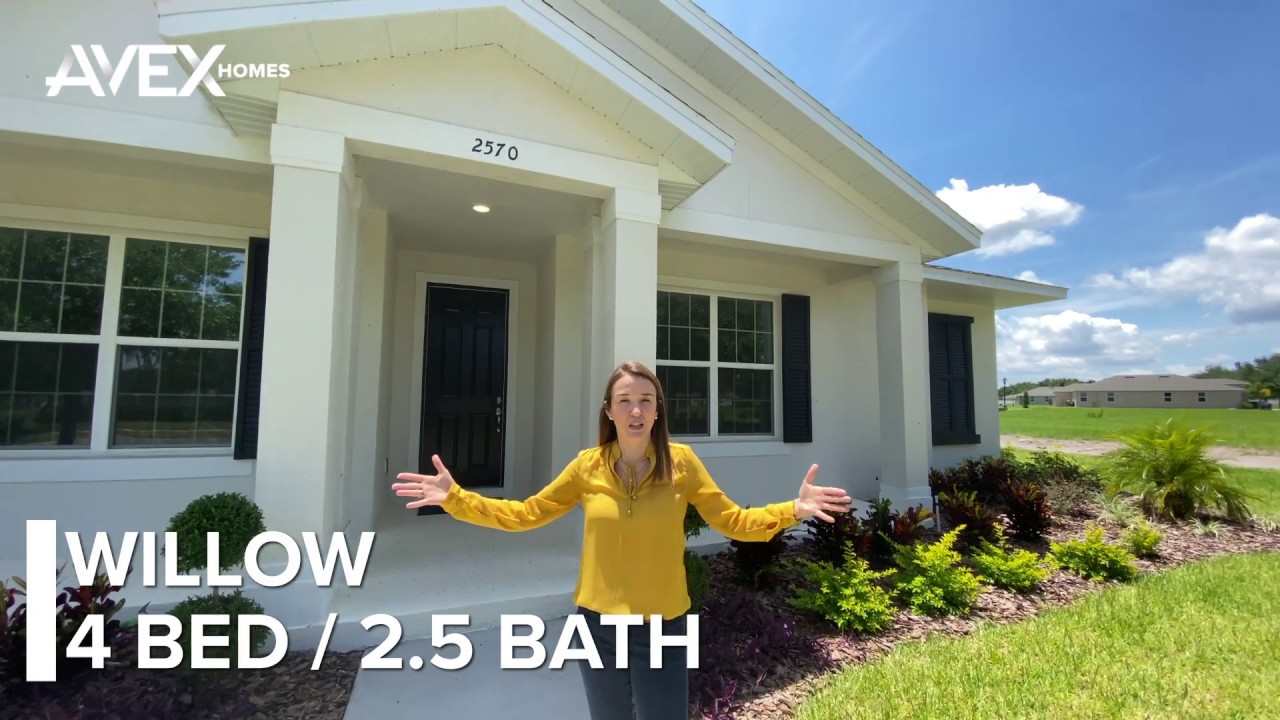 Casas Nuevas | Kissimmee, FL |  Willow Visita A La Casa Modelo | Avex Homes
