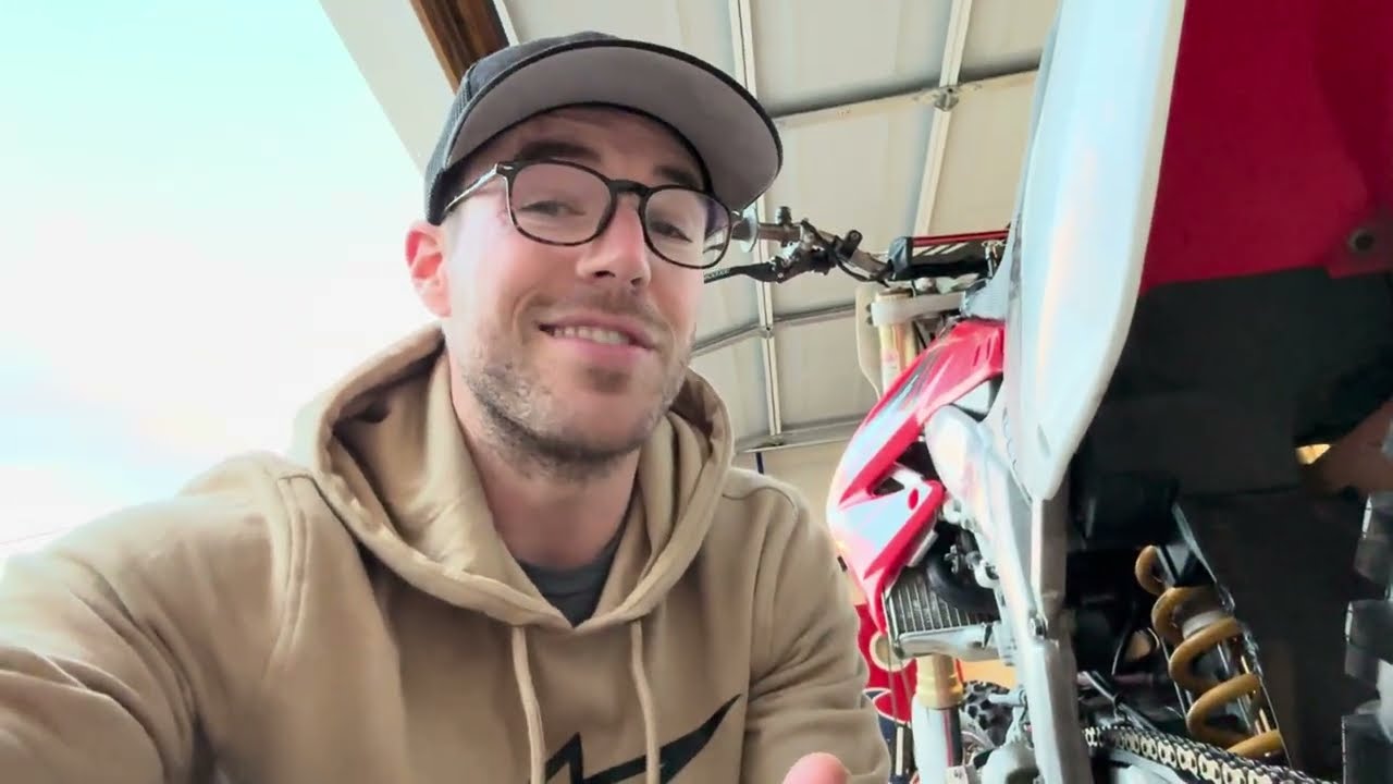 Put KKE Wheels on my CRF and ride St. Helen Michigan Trails