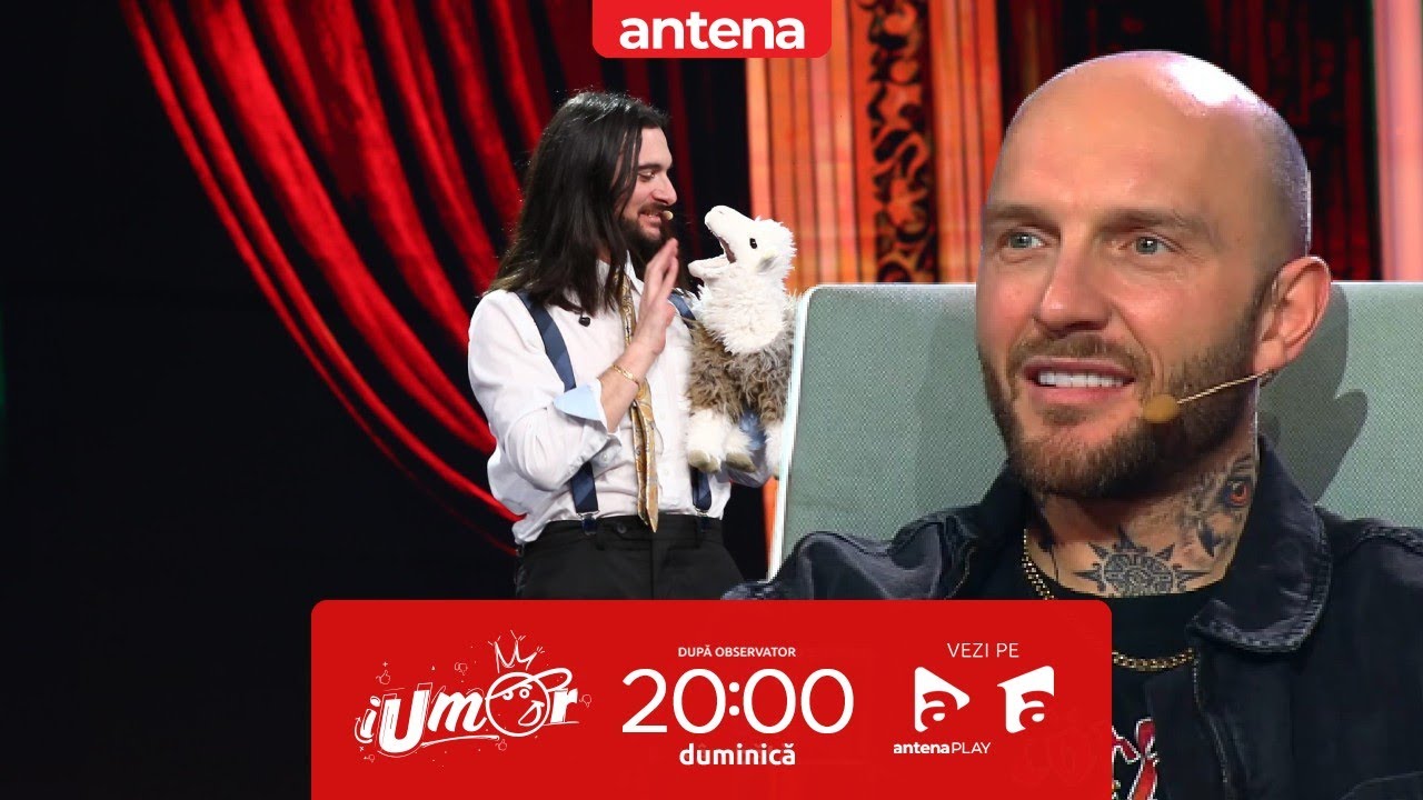 Daniele și Naimana, număr spectaculos cu ventrilocie