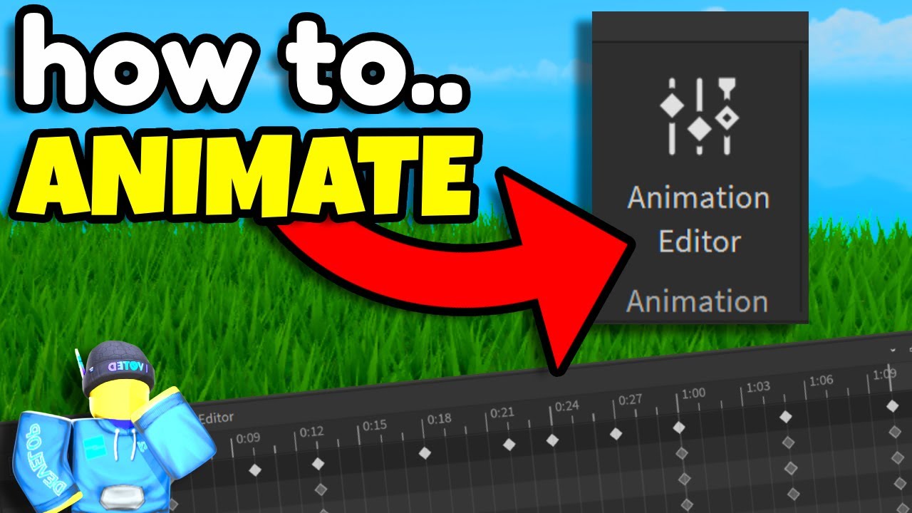 How to ANIMATE in Roblox Studio (EASY)