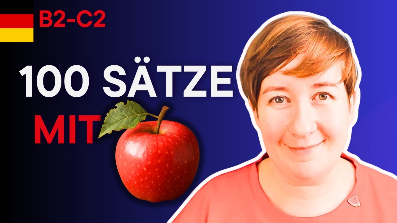 Wie viel Deutsch steckt in einem Apfel? Du wirst staunen! 🍎🍉