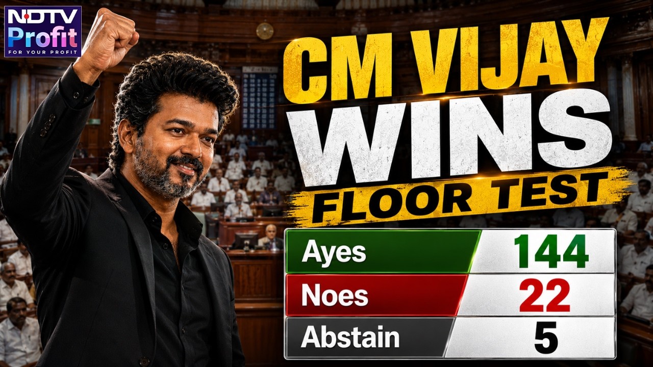 CM Vijay Wins Floor Test LIVE | 144 Votes Secured After AIADMK Split Vote | TN Assembly