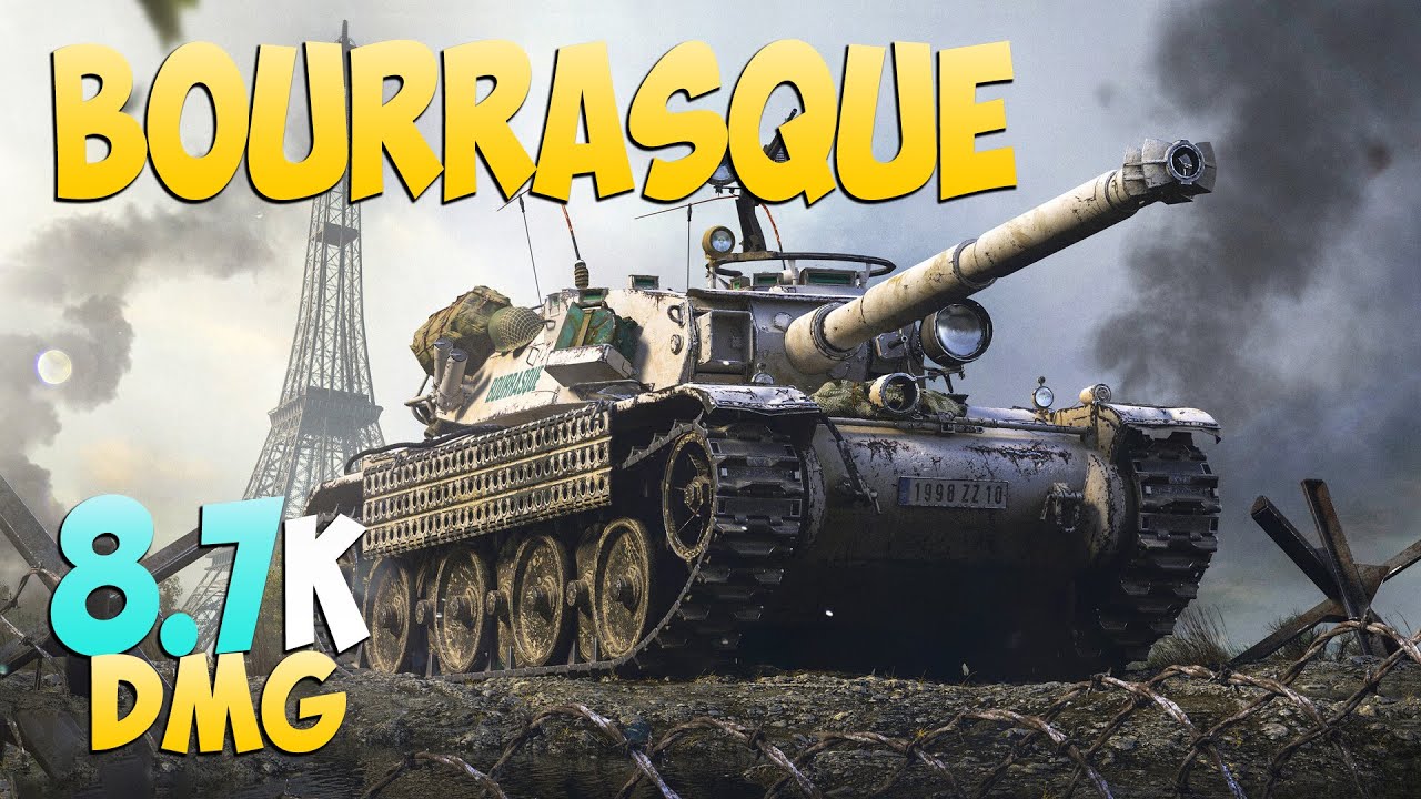 Bourrasque - 8 Kills 8.7K DMG - Просто лучший! - Мир Танков