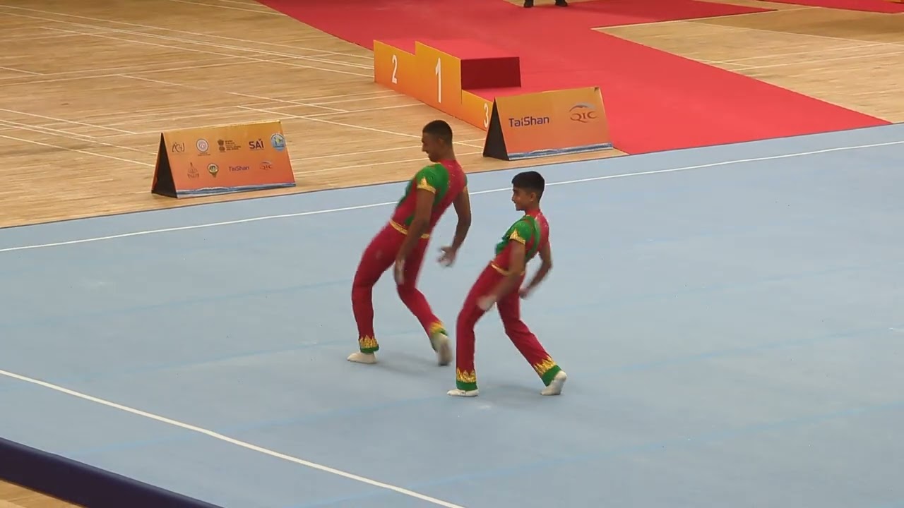 Performance 14th Acrobatic Gymnastic Asian Championships 2025 Goa
