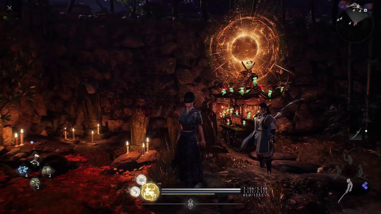ひっそりゲーム配信　仁王3 #20 ど素人女剣士はお魚釣りに連れて行って欲しいらしい(２周目ヘルプみ～型)おかわり