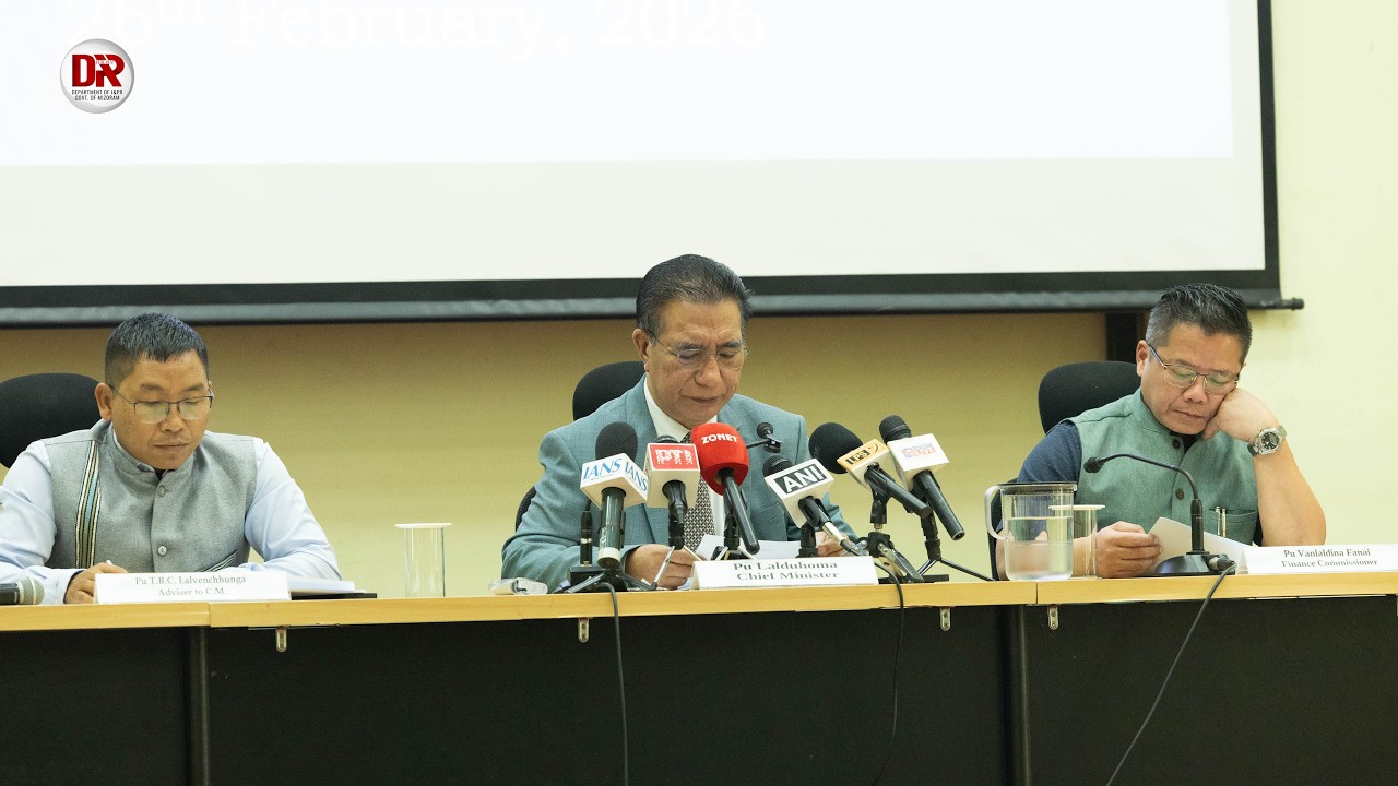 Mizoram Budget 2026-2027 : Chief Minister Press Conference
