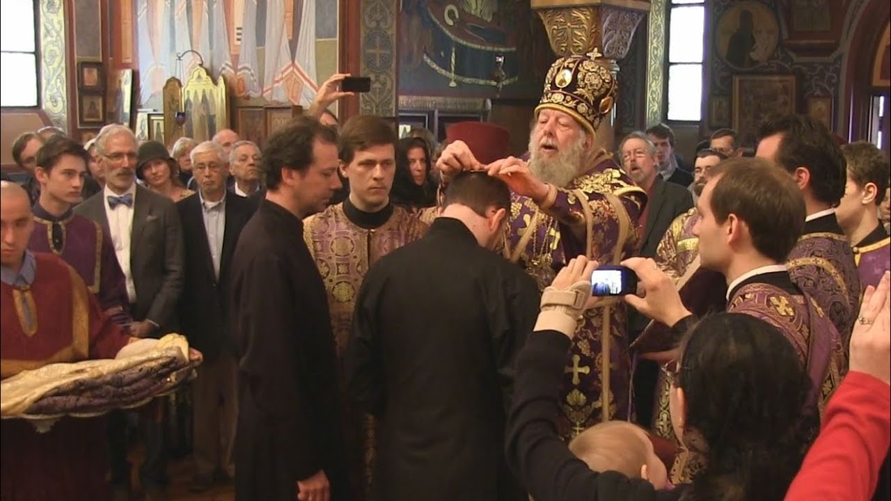 2013.04.21. Tonsure of Readers. Чин Пострижения в Чтецы