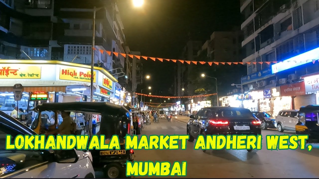 Mumbai #viralvideo| Walking In Street Of Lokhandwala Market | Andheri West | Mumbai | India.