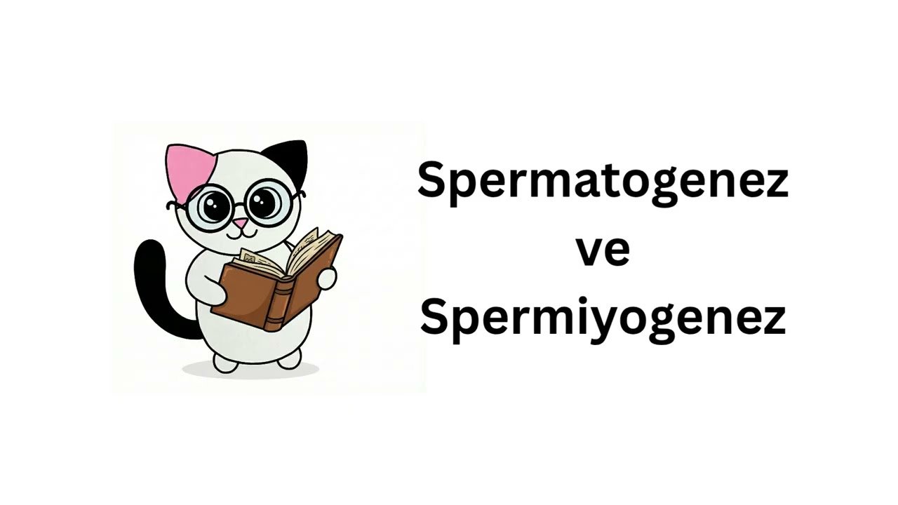 Histoloji ve Embriyoloji Bölüm 3.2: Spermatogenez ve Spermiyogenez