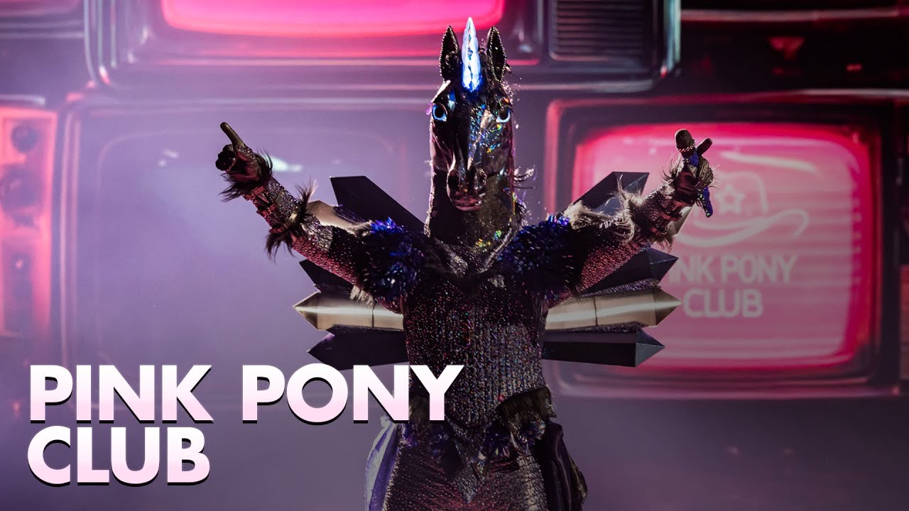 Eenhoorn - ‘Pink Pony Club’ | The Masked Singer | Seizoen 5 | VTM