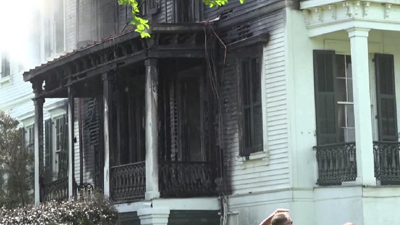 LIVE: Crews battling fire at Nottoway Plantation