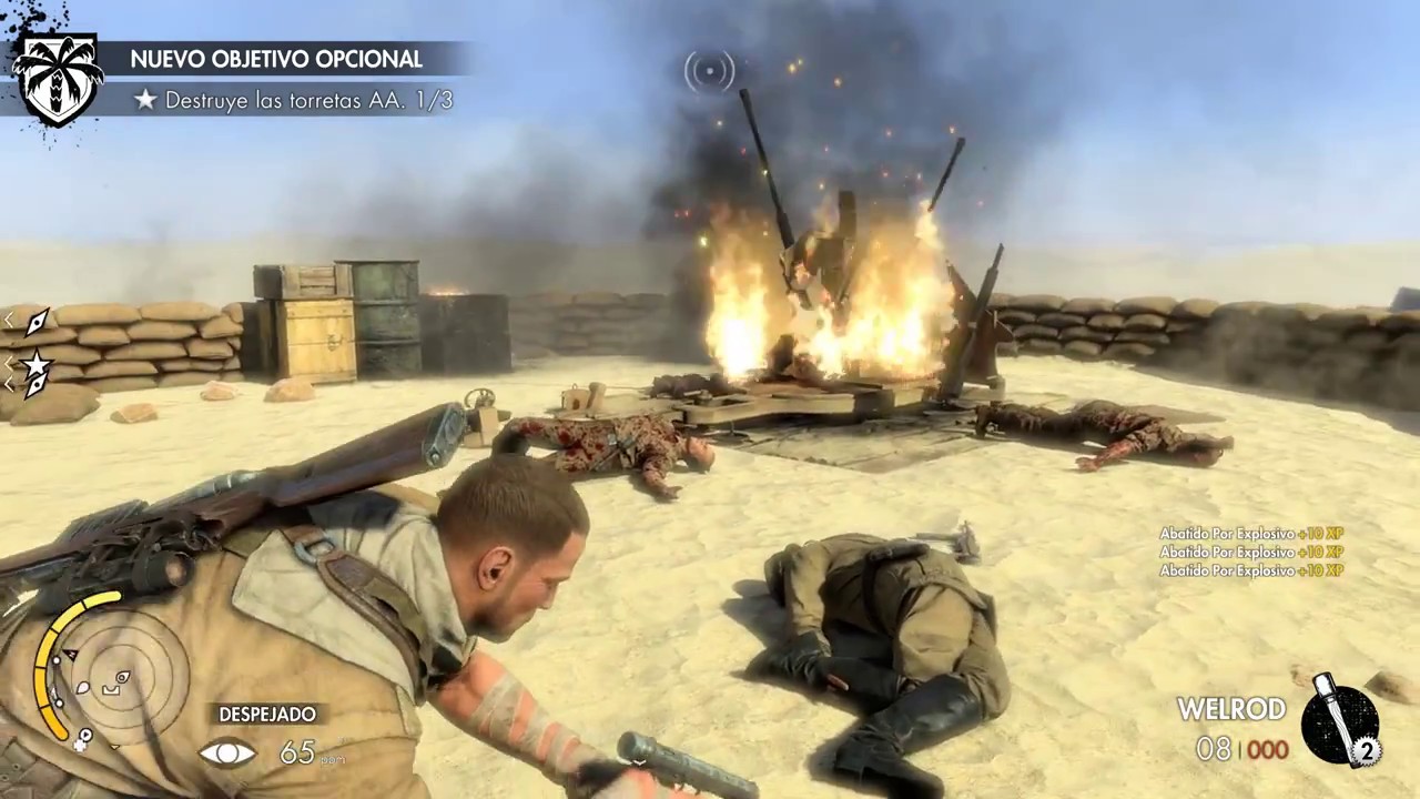 Sniper Elite 3 - Mision 5: Oasis de Siwa [PC][1080p-60fps]