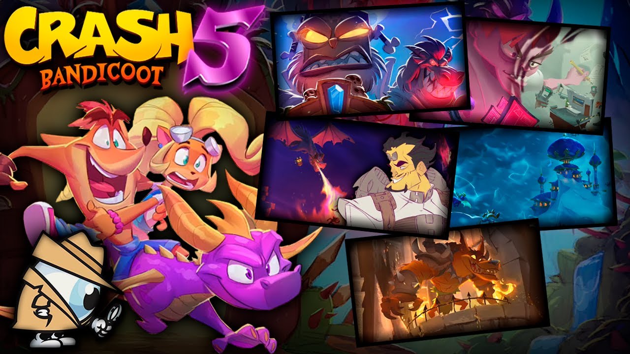 El CRASH BANDICOOT 5 CANCELADO que NO VIO LA LUZ