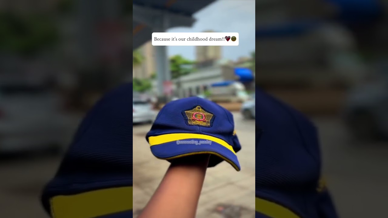 Childhood Dream❤️&zwj;🩹              #policeofficer #dreamaspoliceofficer #respectpolice  #policelife