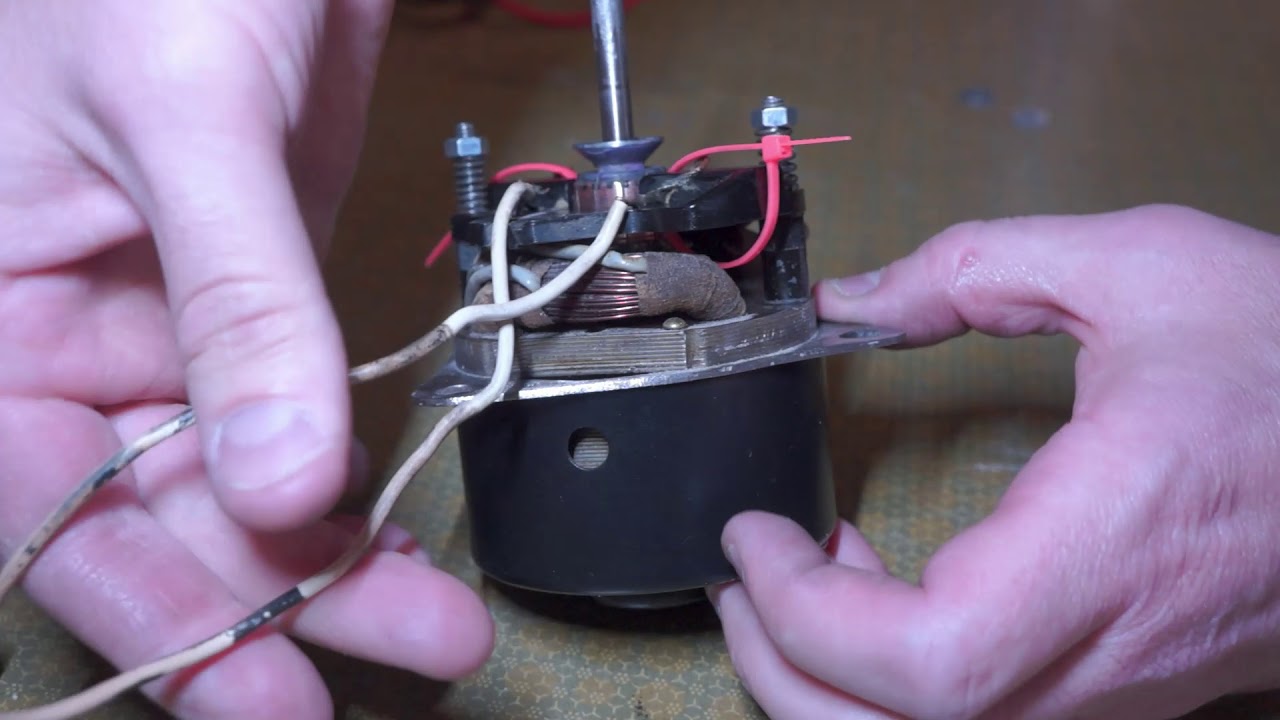 1968 MGC Heater Fan Motor Teardown & Assembly