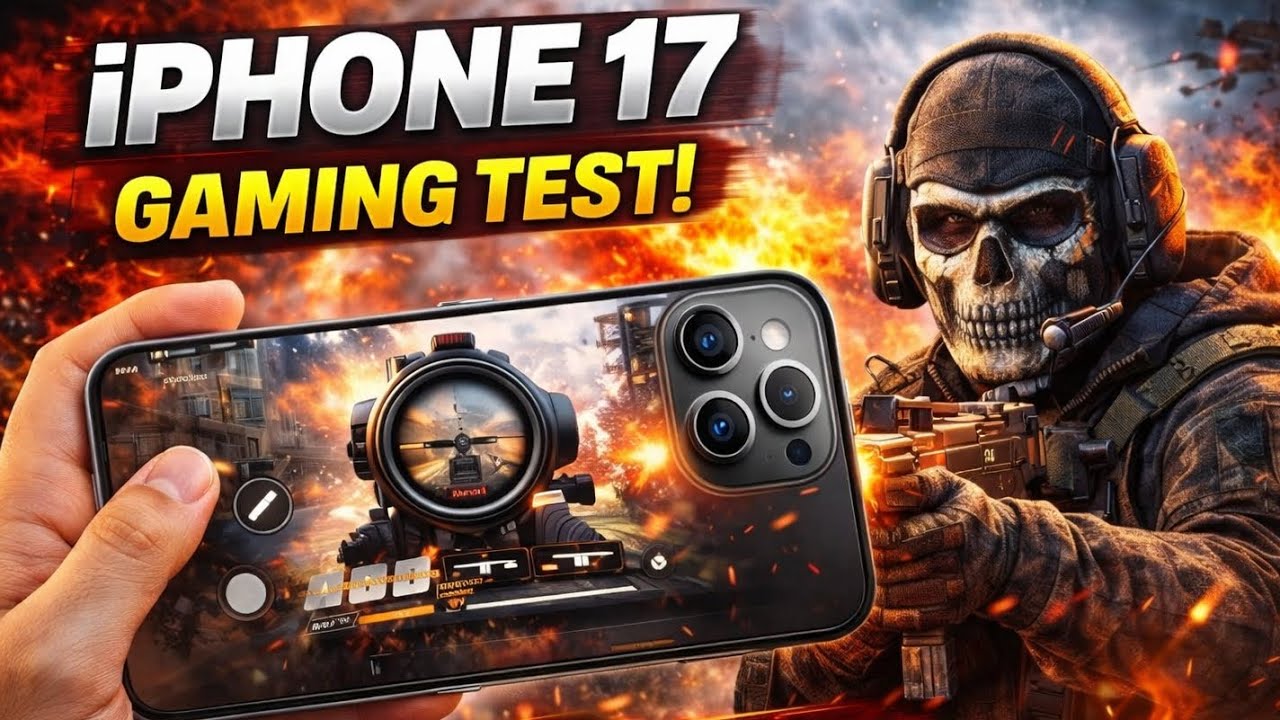iPhone 17 | iPhone 17 PRO MAX | Call of Duty Mobile | Gameplay Test! 🔥 #iphone17 #CODMobile #Gaming