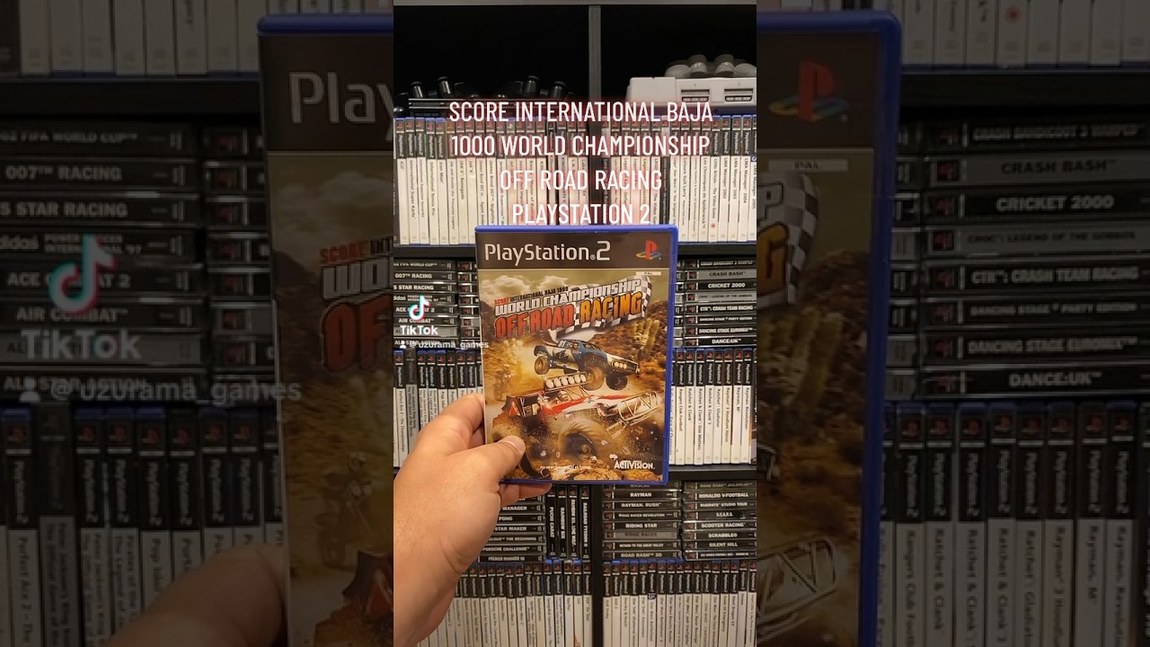 Score International Baja 1000 World Championship Off Road Racing on PlayStation 2 🏁🛺🛻