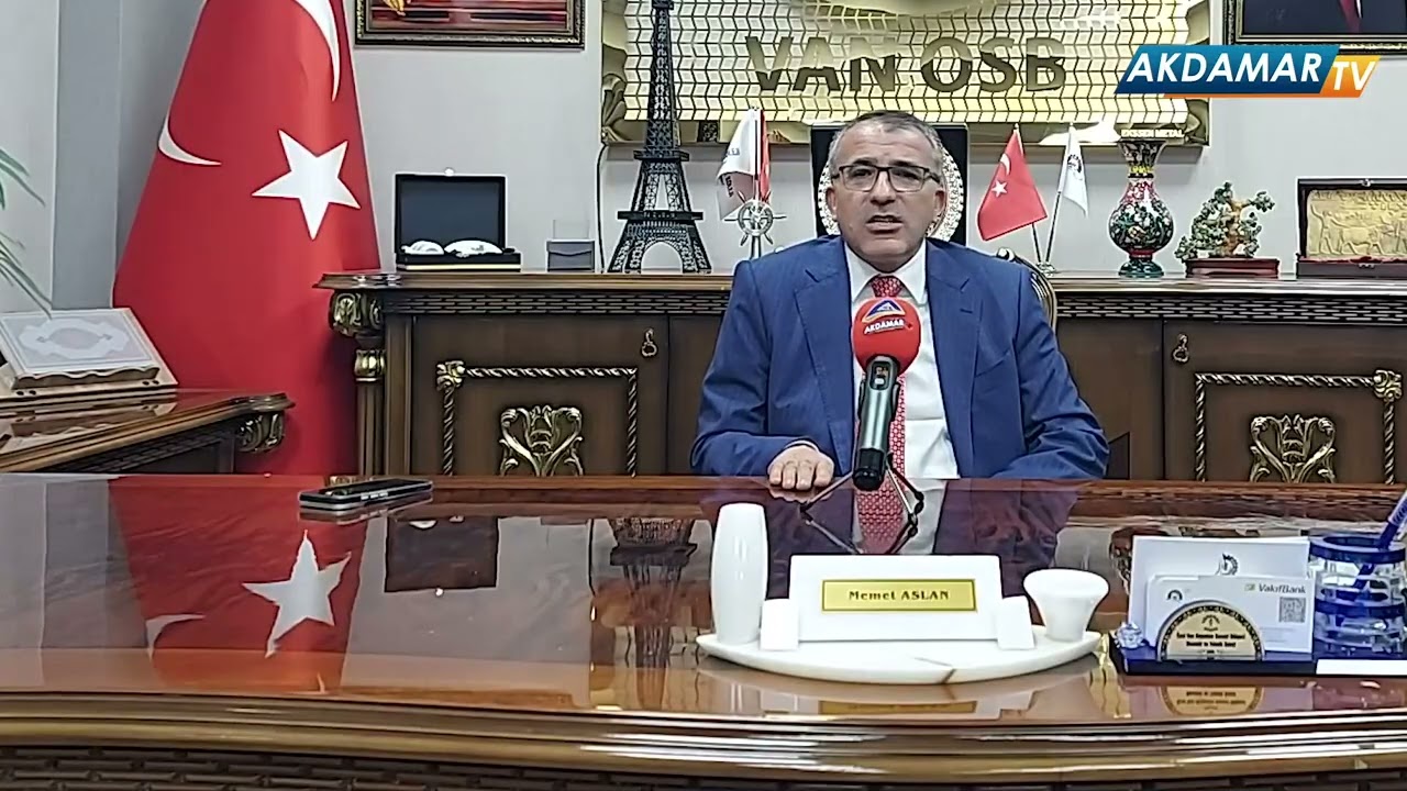 Van OSB Başkanı Memet Aslan seçim sonrasında önemli açıklamalarda bulundu
