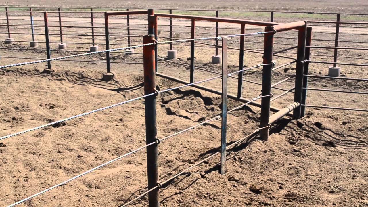 Cerco corrales de alimentación de bovinos