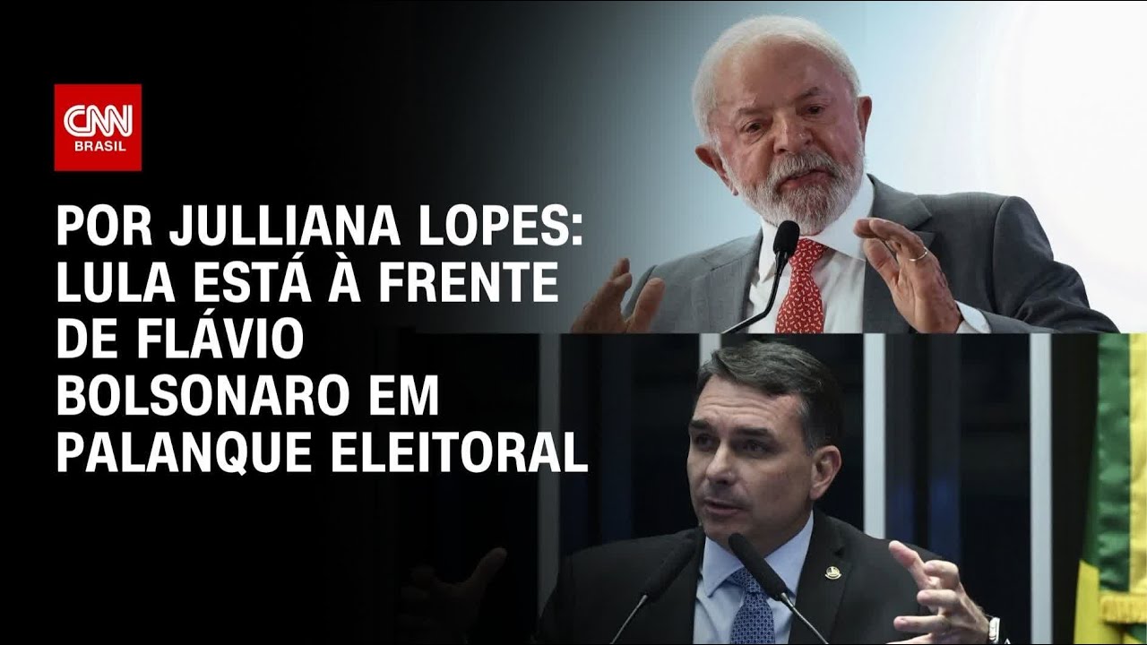 An&aacute;lise: Lula est&aacute; &agrave; frente de Fl&aacute;vio Bolsonaro em palanque eleitoral | MAPA DOS PARTIDOS