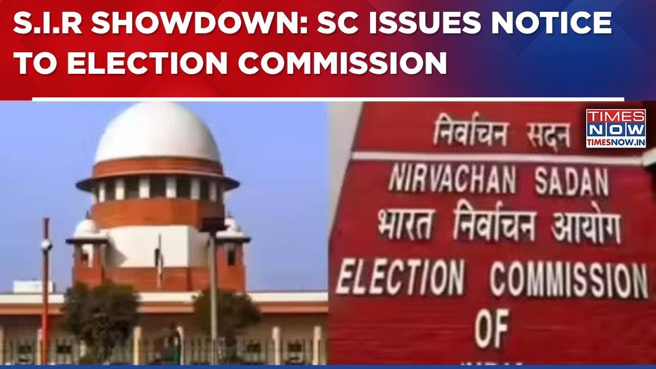 Supreme Court Issues Notice To Election Commission As Kerala Govt Seeks Deferment Of S.I.R | WATCH