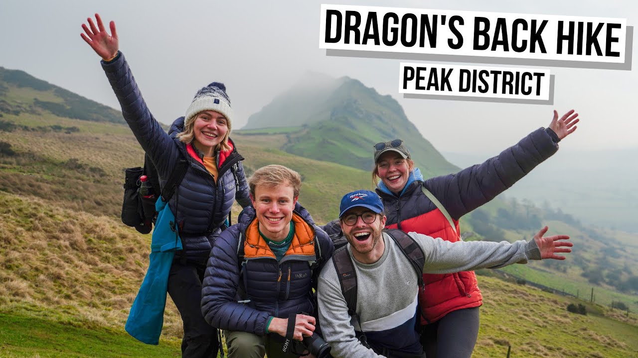 Best Peak District Walks: Hiking The Dragon's Back, Castleton (Chrome Hill and Park House Hill)