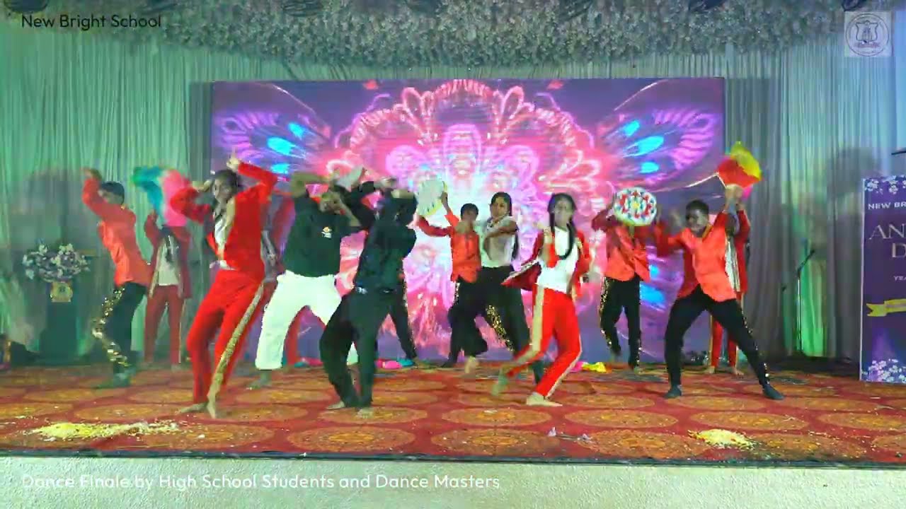 Annual Day -024- Dance Finale   High School Students
