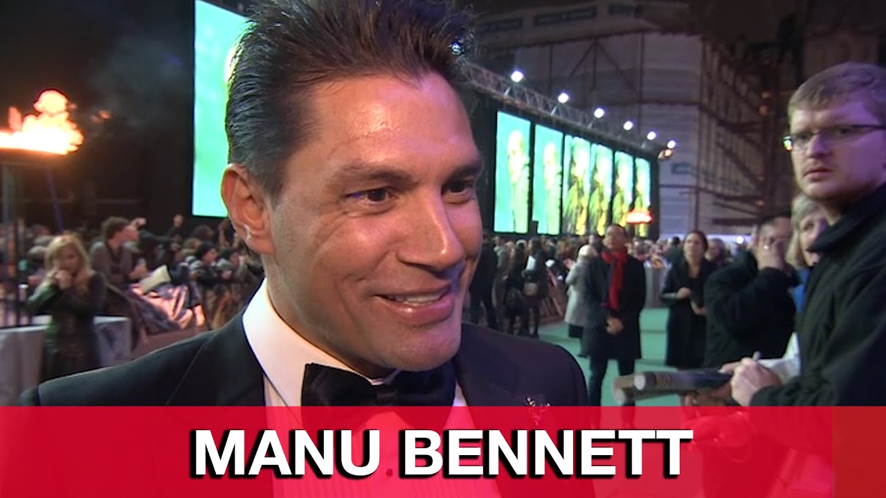 The Hobbit 3: Azog Manu Bennett Interview - The Battle of the Five Armies World Premiere
