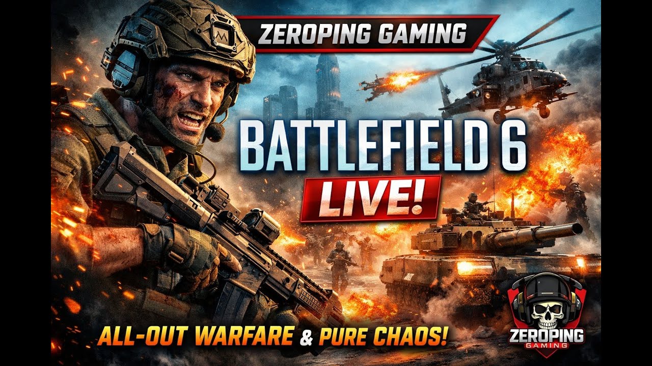Battlefield 6 LIVE 🔥 | All-Out Warfare & Pure Chaos