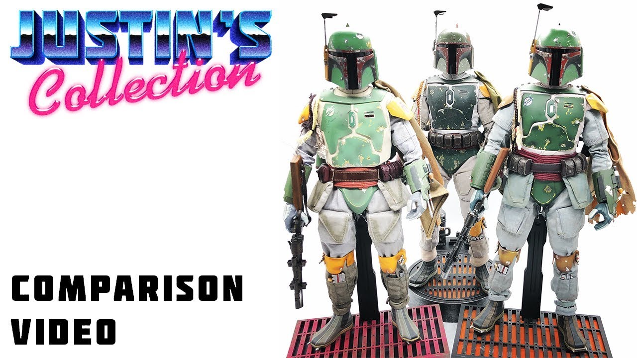 Comparison Video Hot Toys Empire Strikes Back Boba Fett