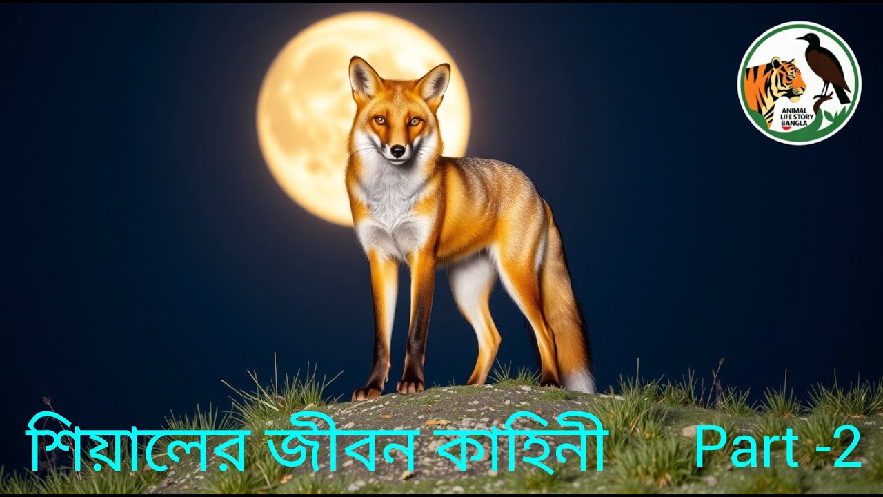 “শিয়ালের জীবন: একা থেকে পরিবার | Fox Life Story Part 2 Bangla”