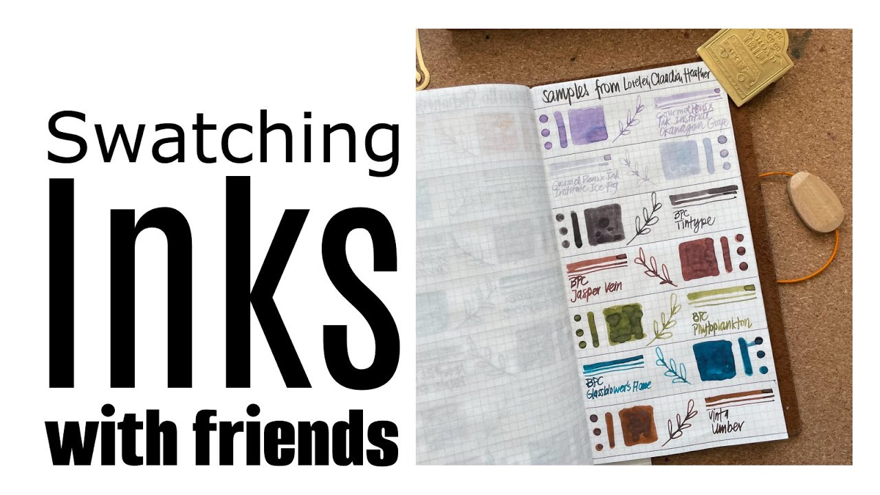 Swatches with Friends: GourmetPens, Birmingham Pen Co, Vinta