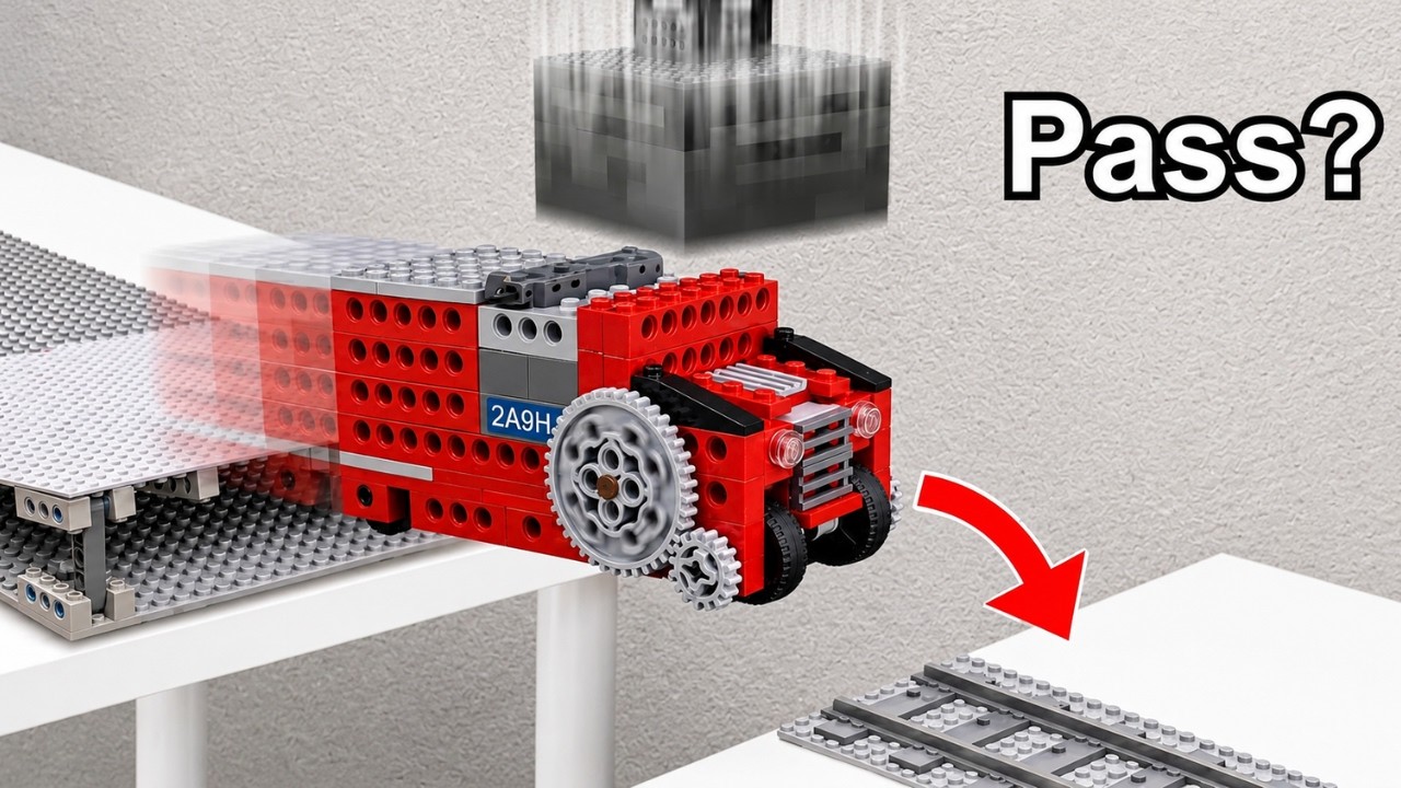 I Built a LEGO TECHNIC Train for Extreme Jumps | FM Lego Technic