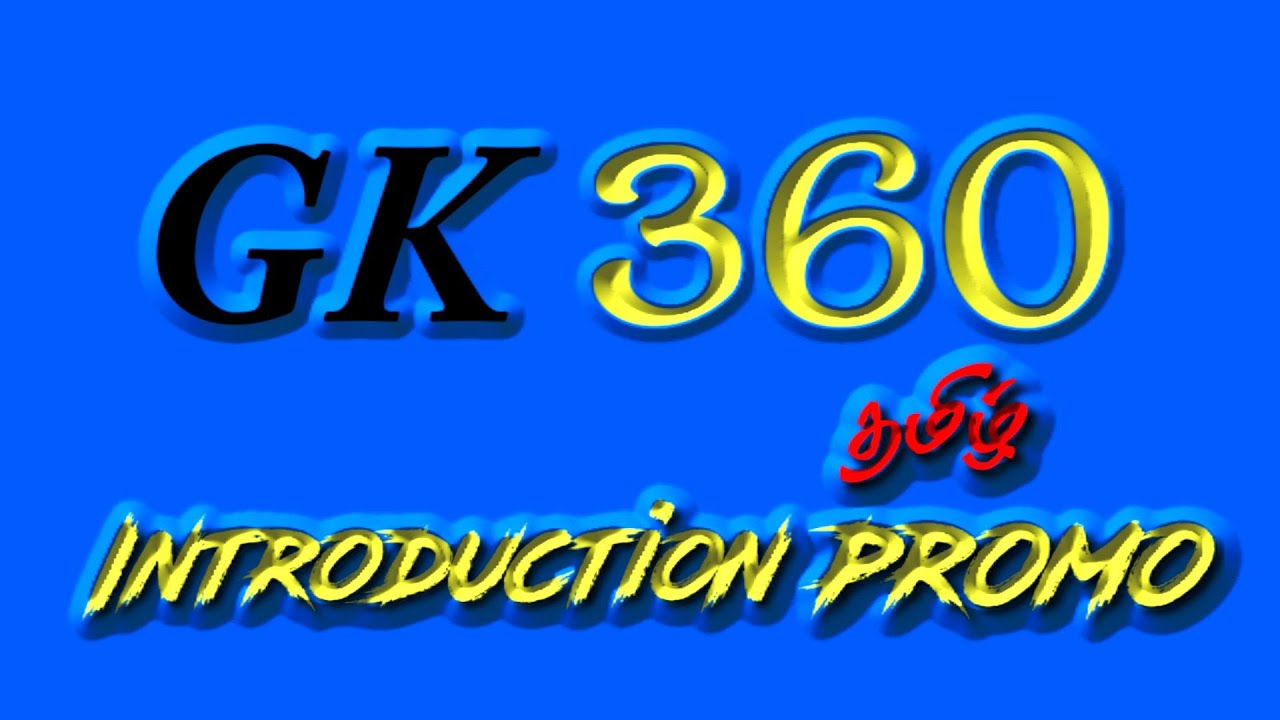 GK360 tamil channel introduction promo | GK with PK channel transformation in GK360 tamil
