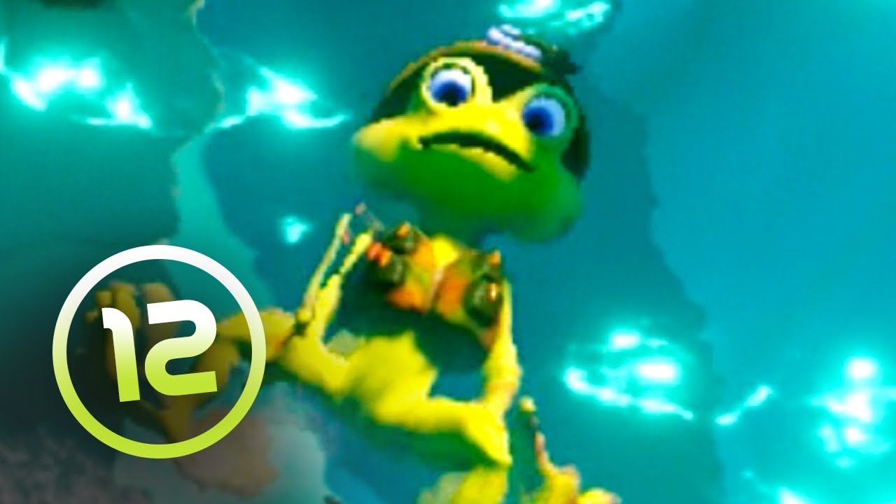 Yooka-Laylee and the Impossible Lair 100% Walkthrough Part 12 - Queasy Quay & Boom-Bloom Blast