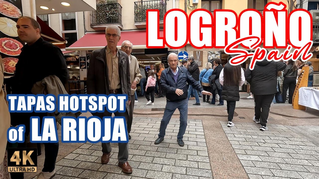 An EXCITING Walking Tour of Logrono La Rioja Spain