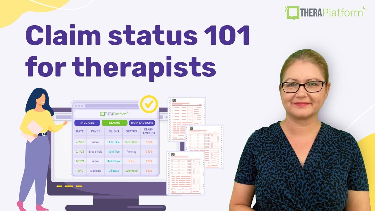 Claim status 101 for therapists