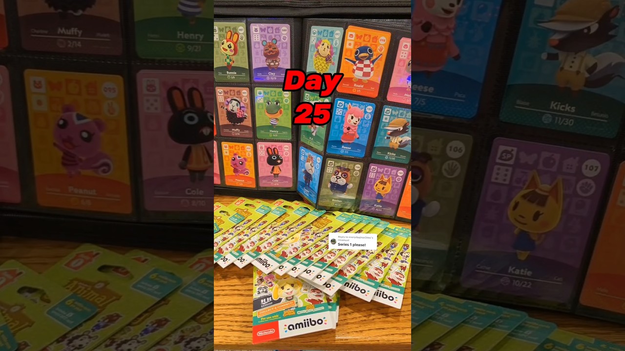 Это карточки Amiibo Animal Crossing стоимостью 300 долларов.