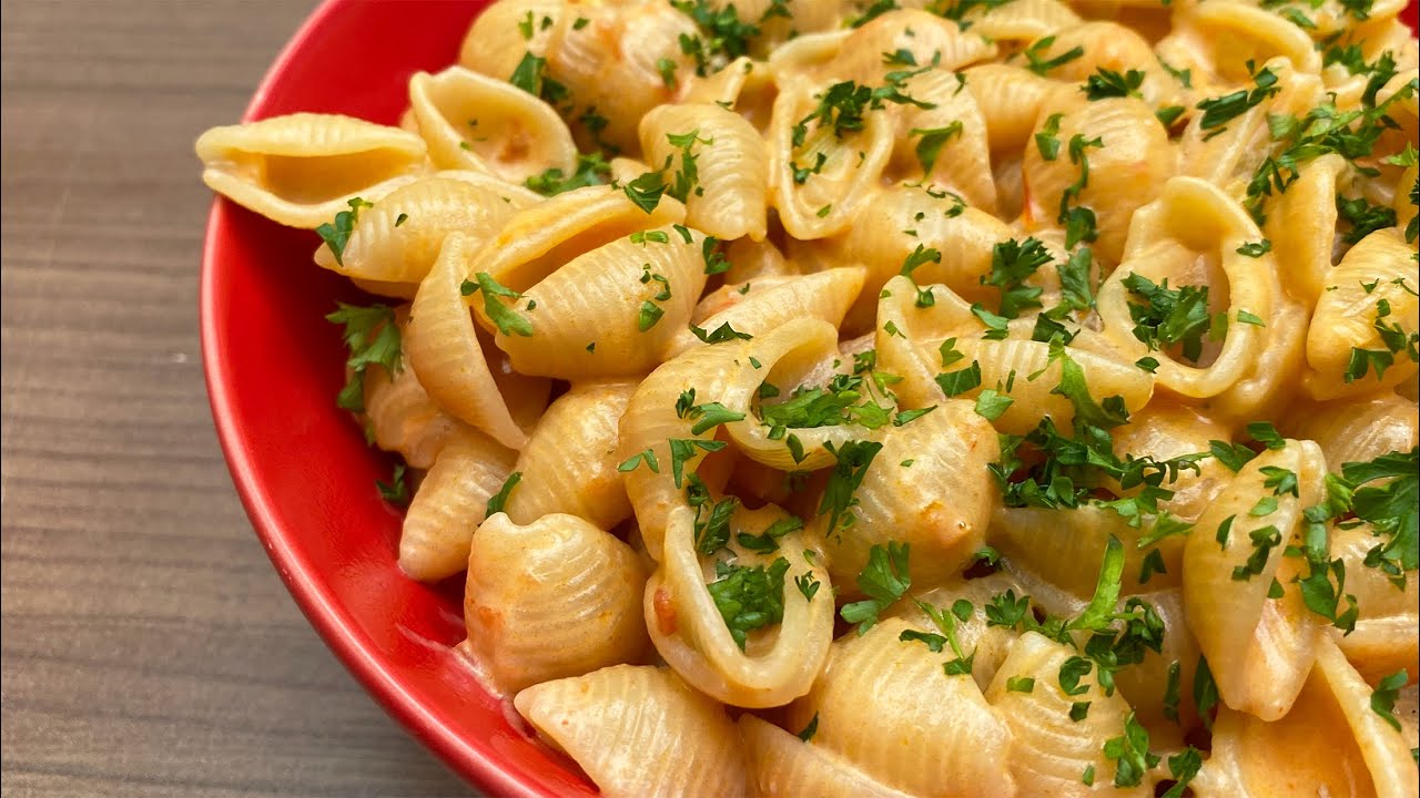 Pasta Cremosa de Tomate muy fácil