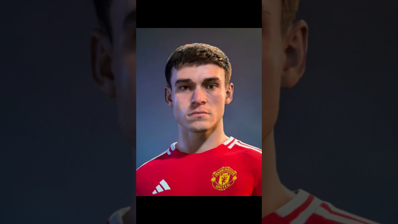 EAFC 26 FACE SCANS MAN UTD PLAYERS!!! #game #fifa #eafc26 #gaming #face #scan #beta